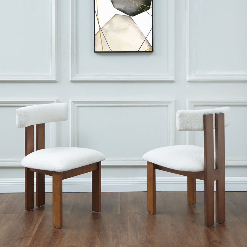 Macey Boucle Dining Chair