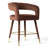 24" Velvet Counter Height Bar Stools With Gold Footrest-1806225278