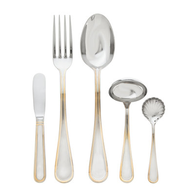 Ascot 5 - Piece Stainless Steel Hostess Set