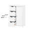 White Bathroom Storage Cabinet