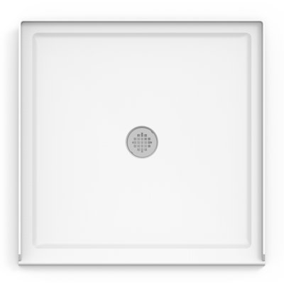 Center Drain 36" x 36" Shower Base