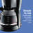 Hamilton Beach® 12 Cup Coffee Maker Glass Carafe  Black