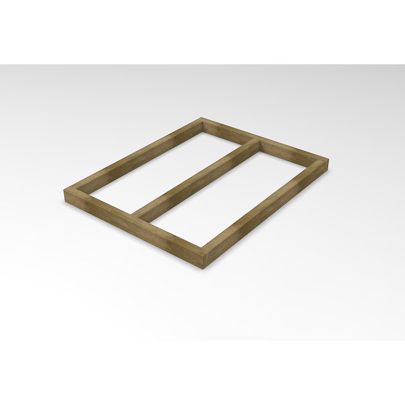 Shed Base Pressure Treated, 7.5cm H x 118cm W x 94.1cm D