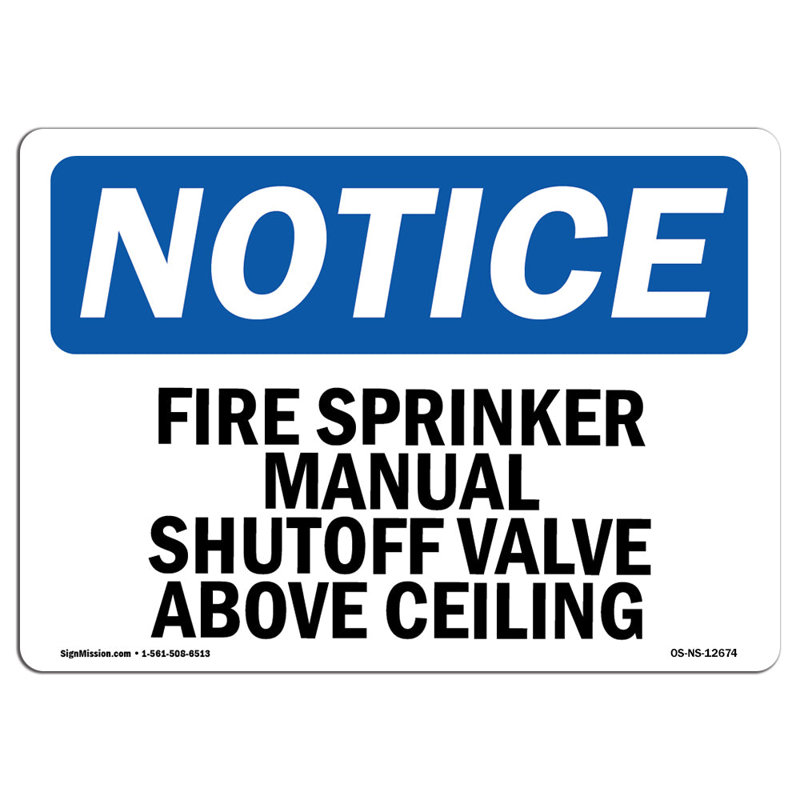 Notice Sign