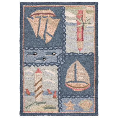 Jonsson Hand Hooked Wool Rug