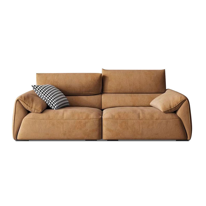 Canapé 86,61 po Caramel Brown, 86.61"W*37.4"D*33.86"H