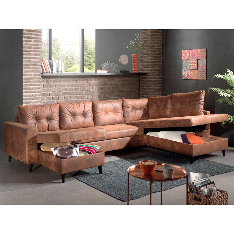 7 Seater Sofa Bed, Right Hand Facing