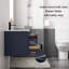 Ensemble de meuble-lavabo mural simple Sharee avec comptoir d'évier, robinet et drain en alliage de zinc, armoire flottante avec tiroirs à fermeture en douceur-1709662304-1709662309