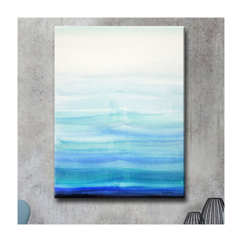 Impression sur toile tendue, H 16 po x l 12 po x P 1,5 po