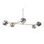 Lustre 5 lumières à abat-jour industriel en laiton-29861137-30888120