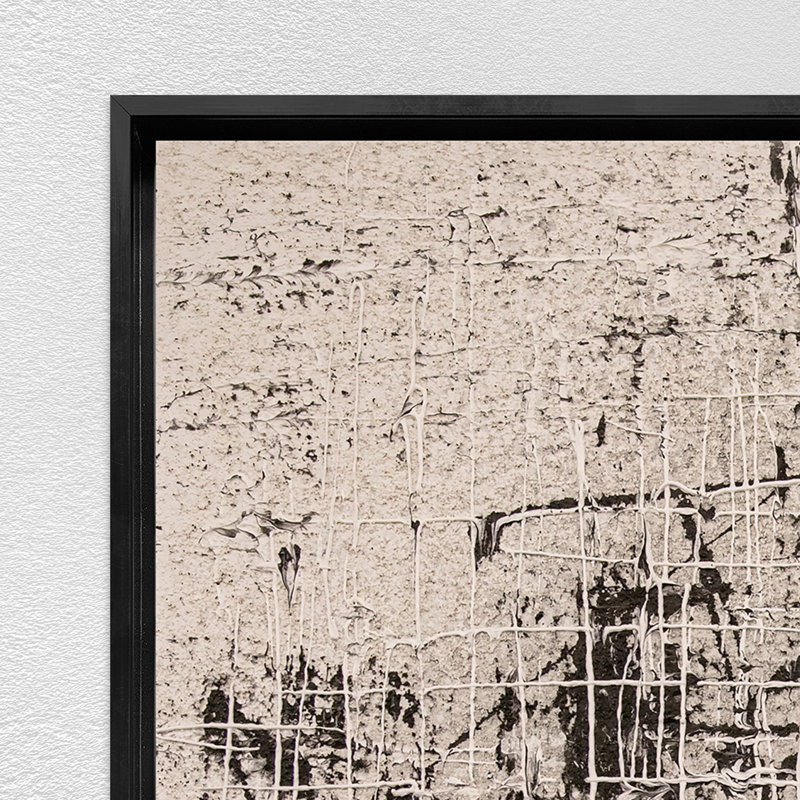Monochrome Symphony Print by Maelani Blue, 37.5" H x 37.5" W
