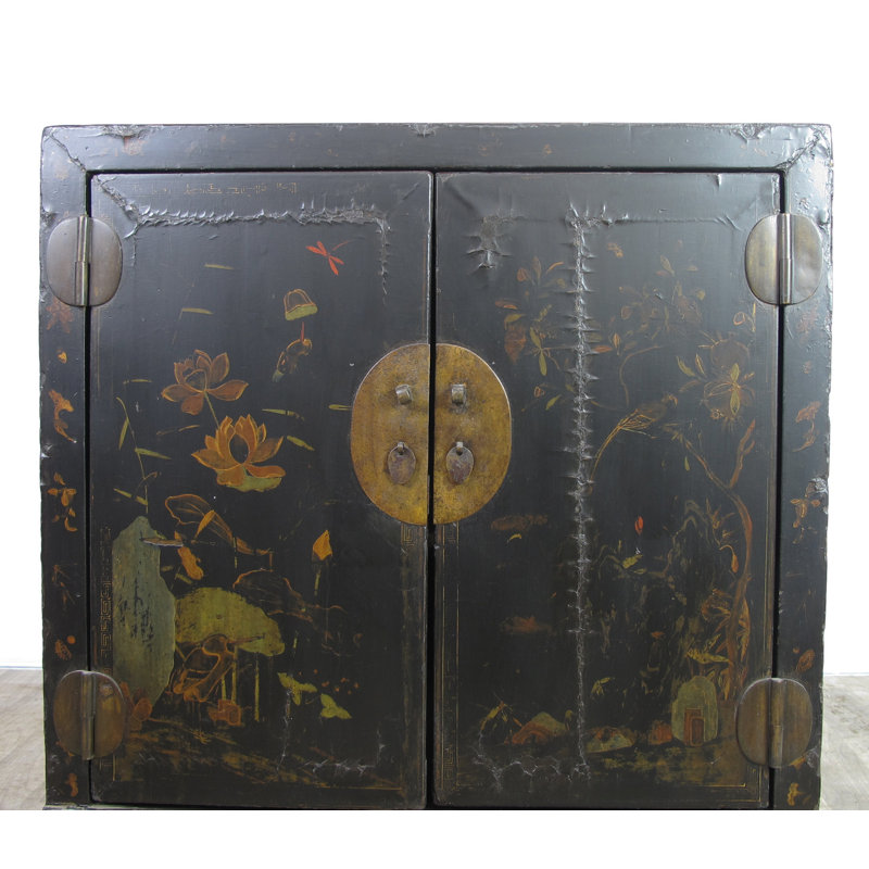 Solid Wood Accent Cabinet