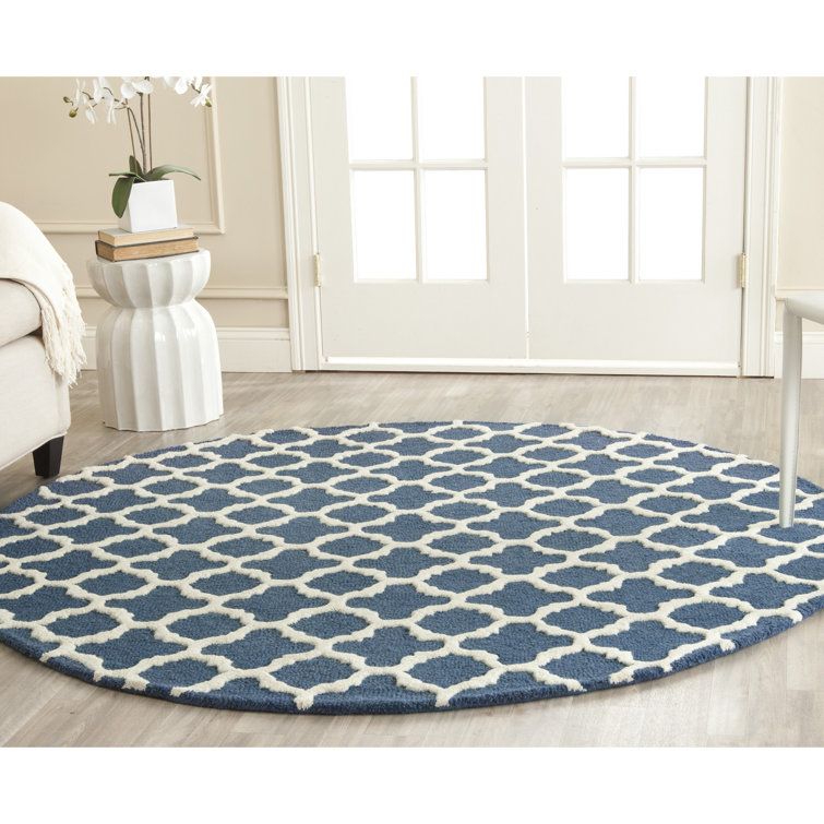 Cannen Hand Tufted Wool Geometric Rug
