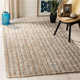 Auckland Striped Handmade Gray / Natural Area Rug