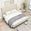 Très grand lit de 54 po pour la tête de lit beige, idéal pour une nuit de sommeil paisible avec une expérience de sommeil confortable-2146969133-2146969128