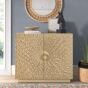 Gold Cabinets & Chests You'll Love | Wayfair