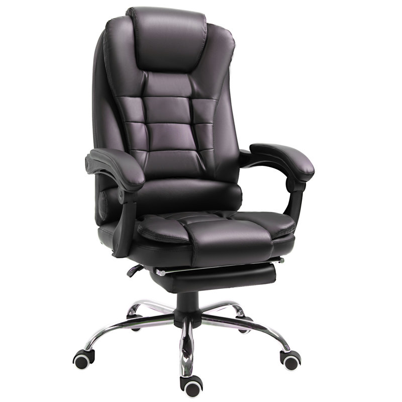 Yeldell Executive Chair with Headrest, Brown