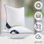 Ensemble de 2 coussins décoratifs carrés de 20 coussins décoratifs avec housse 100% coton pour canapé et lit