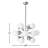Fulk 16 - Light Sputnik Sphere Chandelier