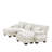 Modular Sectional Sofa Couch With Convertible Ottomans