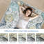 Rectangle Floral Washable Area Rug-682491581-682491582