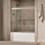 Levity 59.63" x 59.75" Bypass Bath Door with CleanCoat® Technology-246279058-170529351