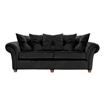 Lila 3 Seater Velvet Sofa