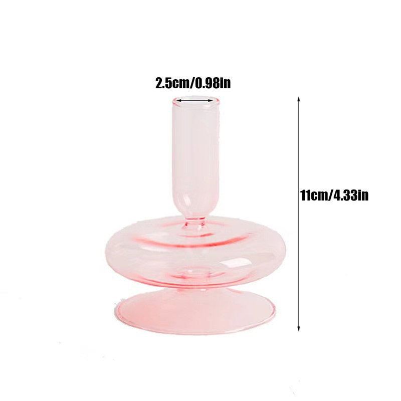 Vase en verre pour centre de table moderne et élégant porte-bougie de mariage mariage décoration de pendaison de crémaillère en forme de boule mauve