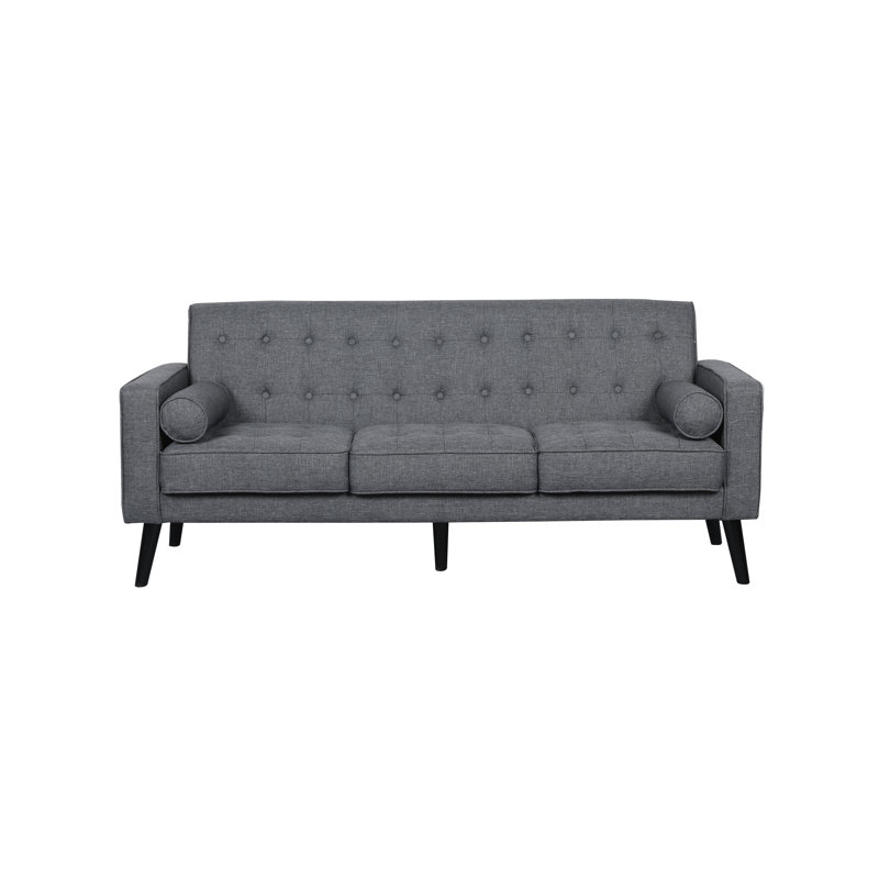 Ensemble de salon standard 2 pièces Benayah, Gris foncé