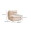Fauteuil de jeu confortable, mousse haute, support de dossier ergonomique en tissu de soutien, doux