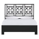 Lattice Back Platform Bed