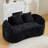 Compression Sofas, 2 Seat Chenille Foam Spring Modern Compact Home Couch