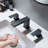Cube 2-handle Bathroom Faucet with Drain Assembly-83653104