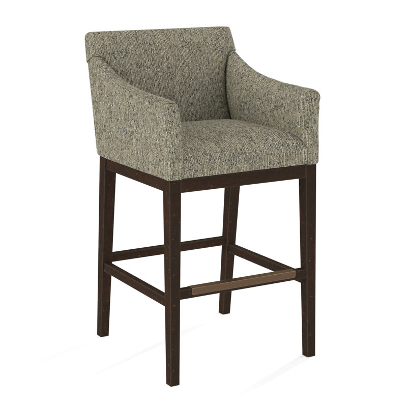 Upholstered Stool, 61676-75, White