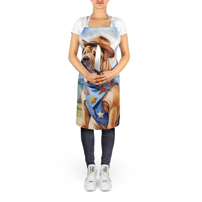 No Pattern Bib Apron