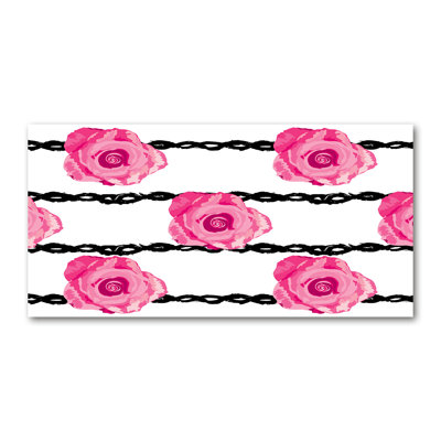 Roses - Wrapped Canvas Print