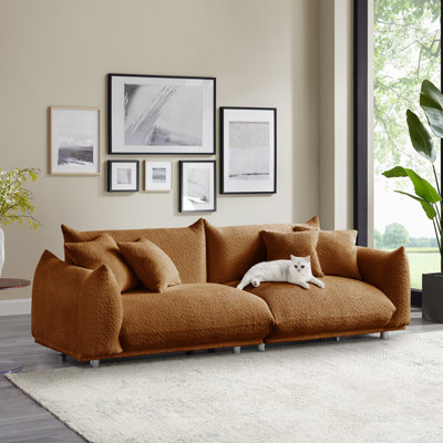 Arnya 225.8Cm Round Arms Sofa