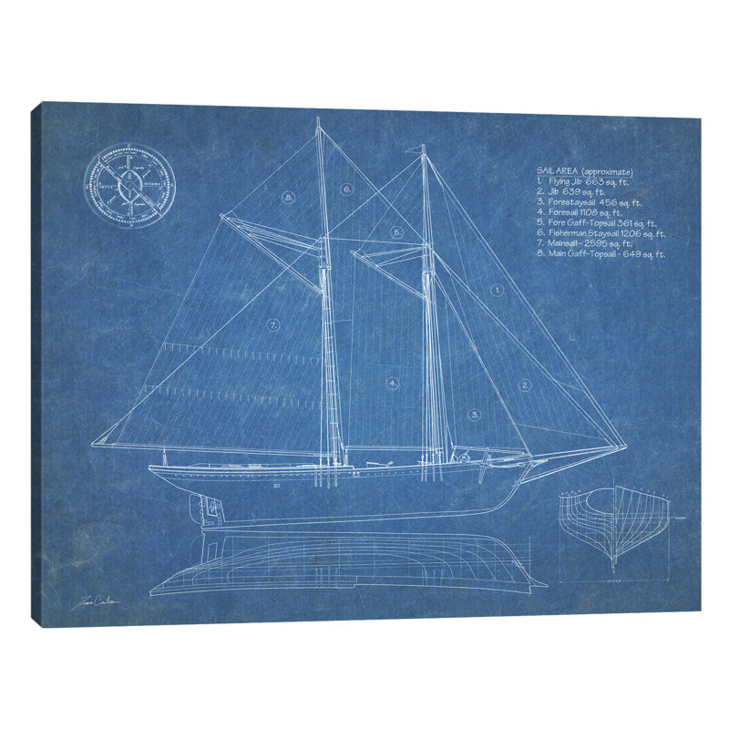 Ernestina by Tina Carlson - Wrapped Canvas Print, 38cm H x 51cm W x 4cm D