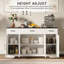Buffet avec rangement, armoire à café 55 po à 3 tiroirs-516712444