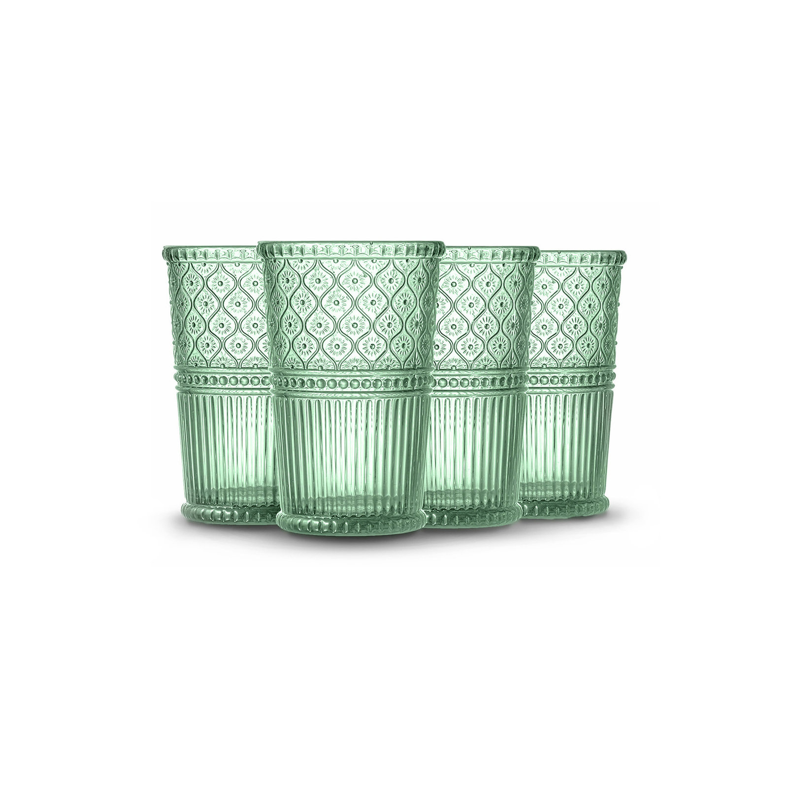 Claro Tumbler 12 oz, Green