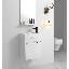 Ensemble de meuble-lavabo mural simple 18,11 "Tarus