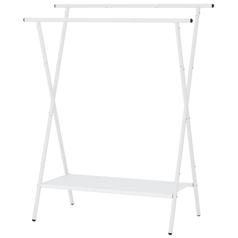 Madeenah 39'' Metal Clothing Rack, White