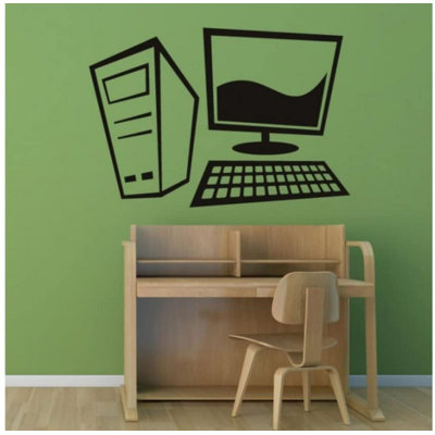 Abstract Non-Wall Damaging Wall Decal
