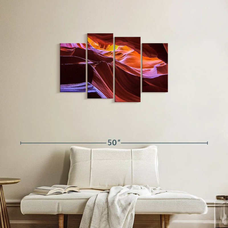 Alvord Antelope Canyon Rock Formations, 22" H x 36" W