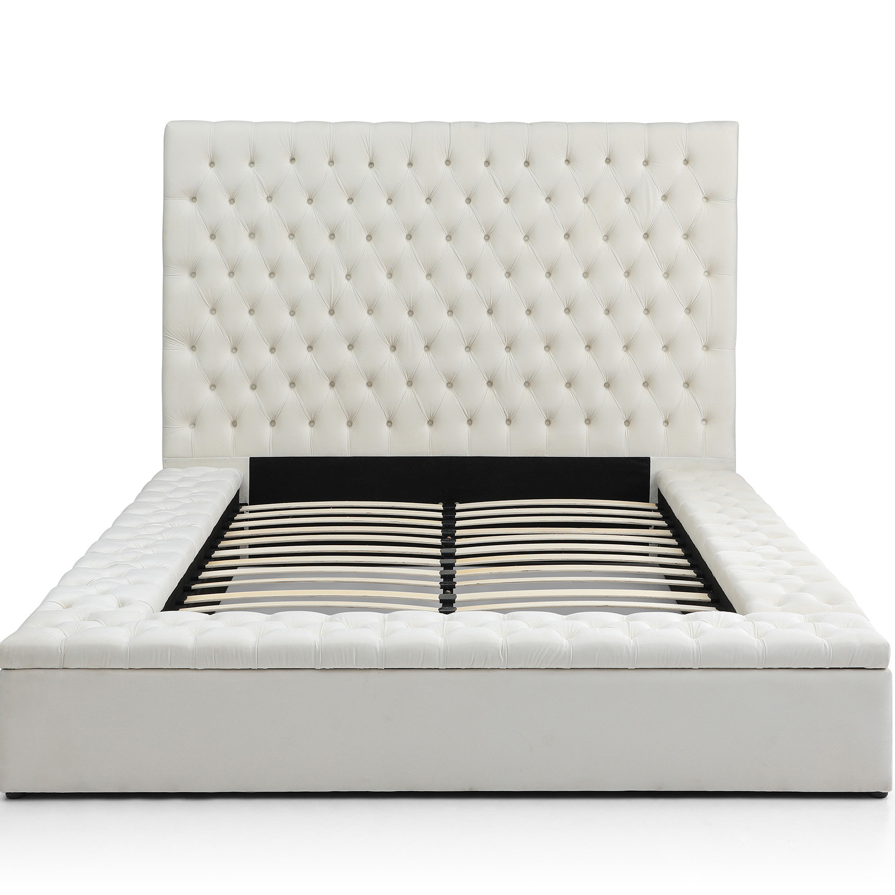 Everly Quinn Penticton Upholstered Storage Bed & Reviews Wayfair Canada