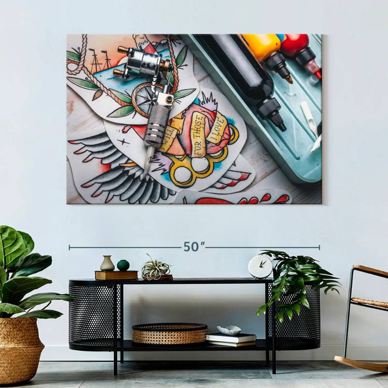 Senne Tattoo Essentials, 34" H x 51" W