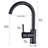 Matte Black Kitchen Faucet, Single Handle Stainless Steel, Single Hole Bar Sink Faucet | Gift Idea-122633924