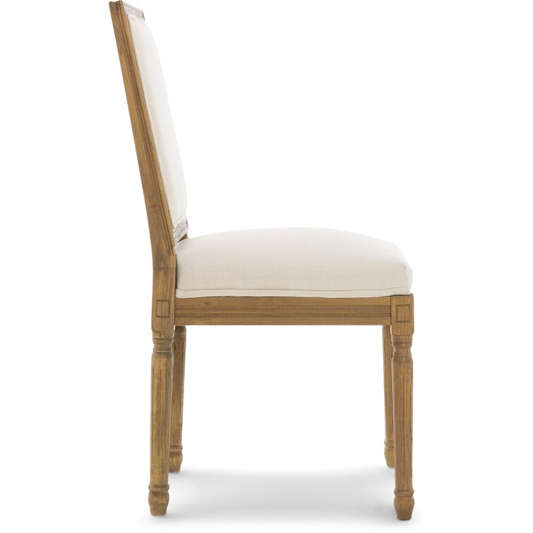 Jair Upholstered King Louis Back Side Chair (Set of 2) – Salvage +