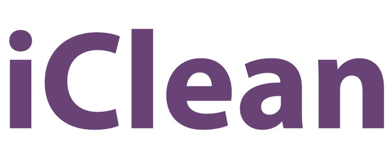 Décalcomanie murale à linge iclean, H 13 po x l 48 po x P 0,01 po, Violet
