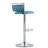 Ginko Modern Adjustable Bar Stools, Swivel Counter Stools with Upholstered Seat, Backrest, Footrest and Metal Frame for Kitchen and Home Bar -879564369-898201623-935555700